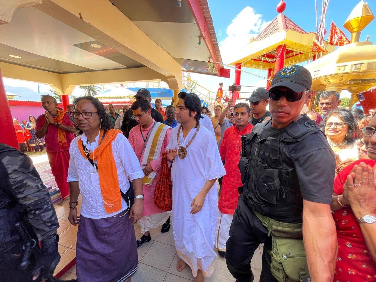 Guruji's procession